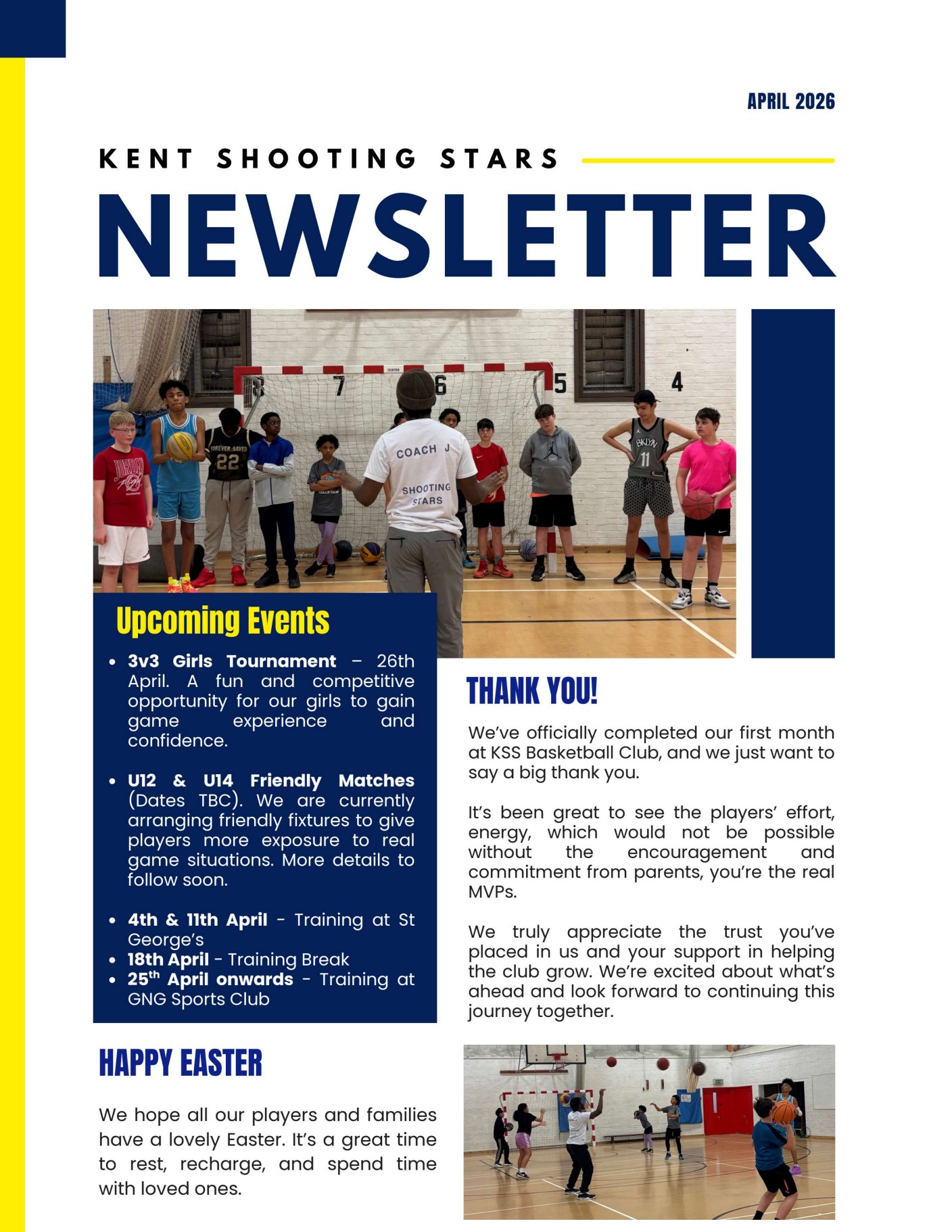April 2026 KSS newsletter
