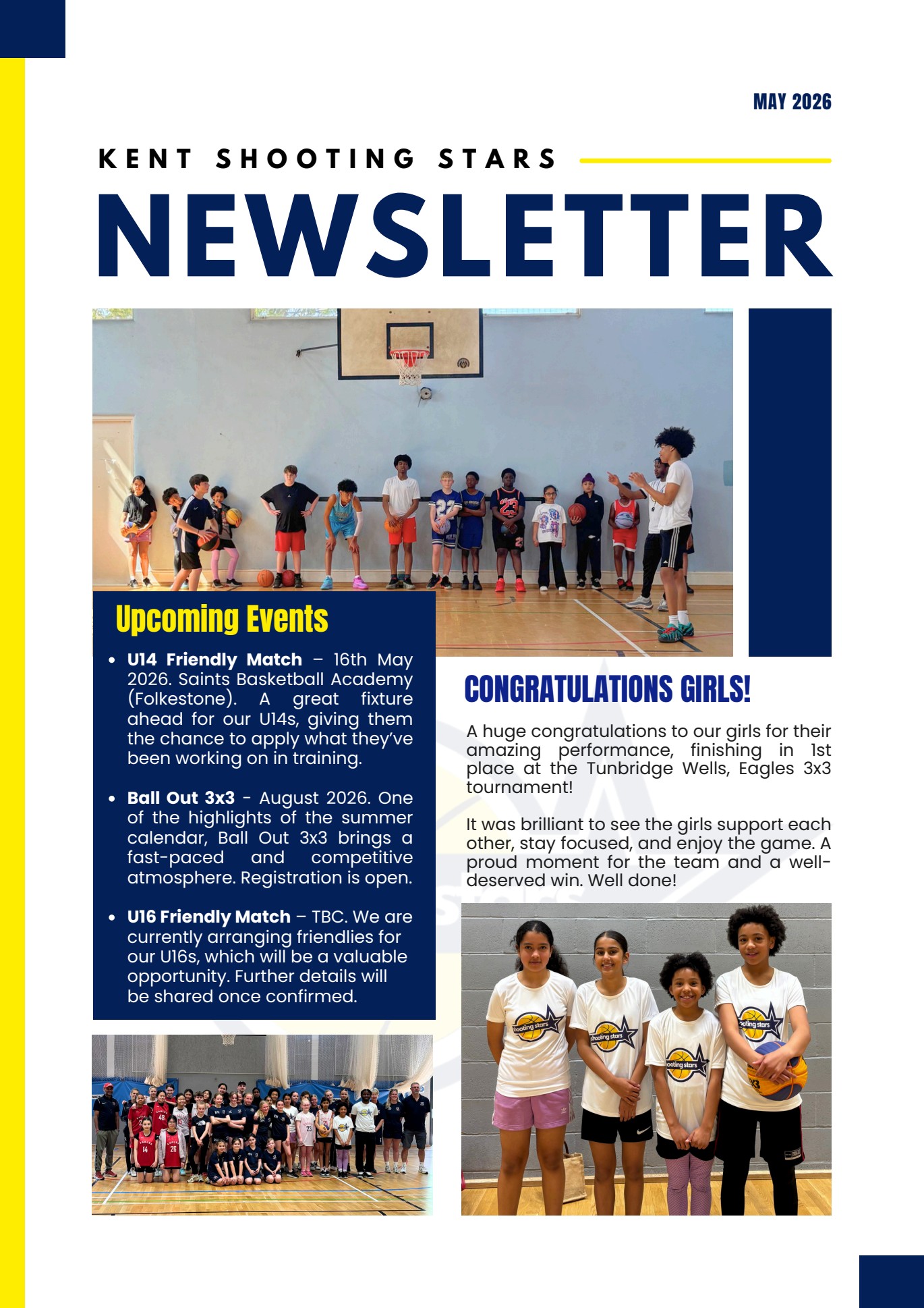 May 2026 KSS newsletter