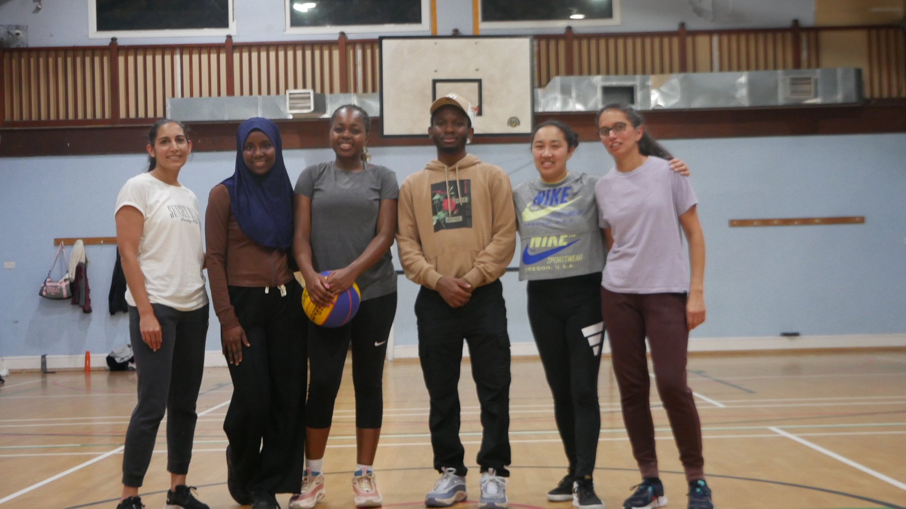 Women’s basketball team photo